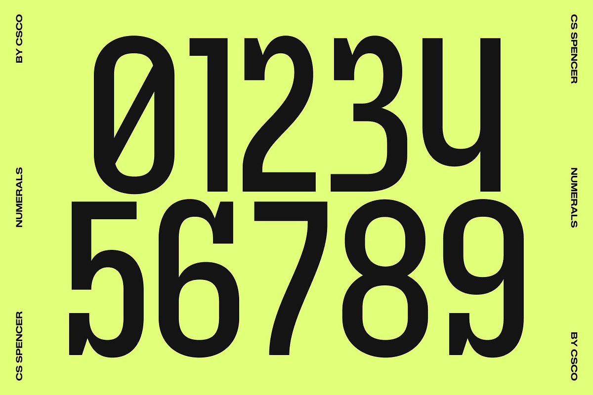 Spencer – Condensed Font, a Sans Serif Font by Craft Supply Co. (Photo 5 of 8)