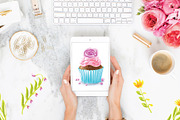Cakes set, an Illustration by Maria Shishcova (Thumbnail 6 of 10)