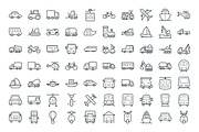 75+ Transport Vector Icons, an Outline Icon by Vectors Market (Thumbnail 2 of 3)