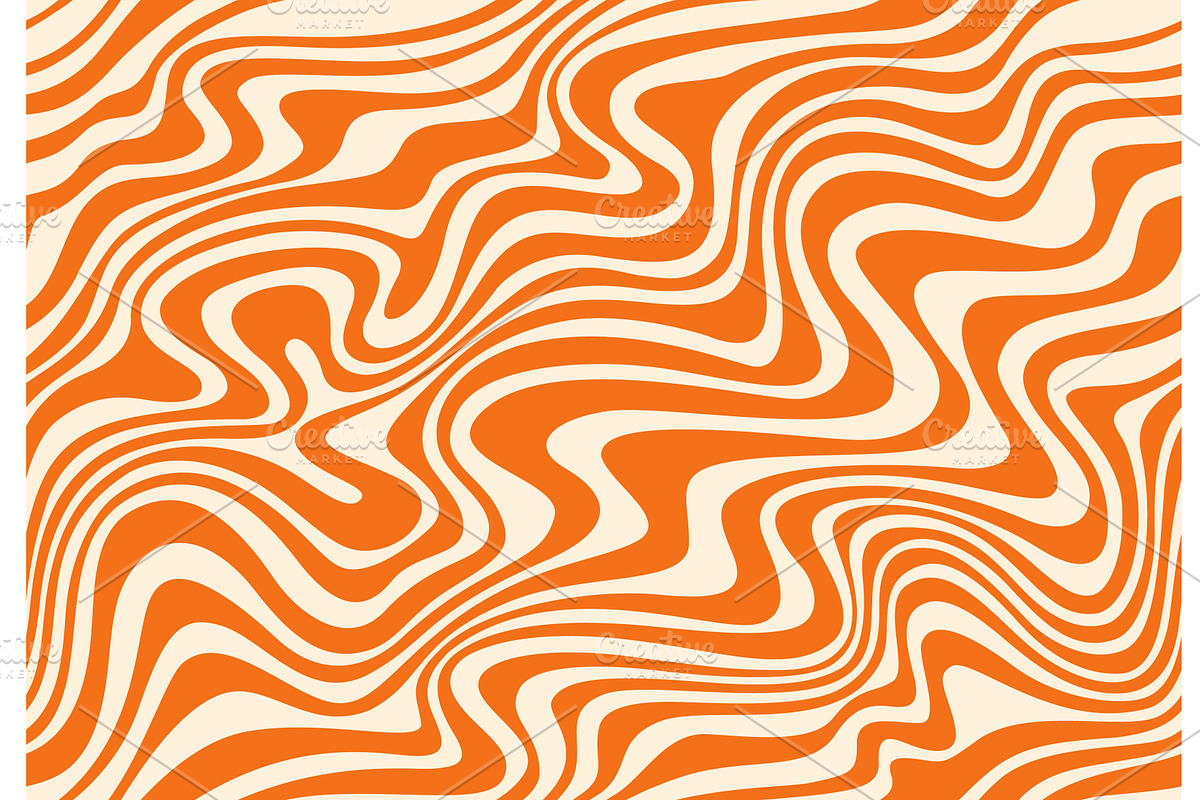Caramel peanut swirl pattern, a Food Illustration by Buch&Bee