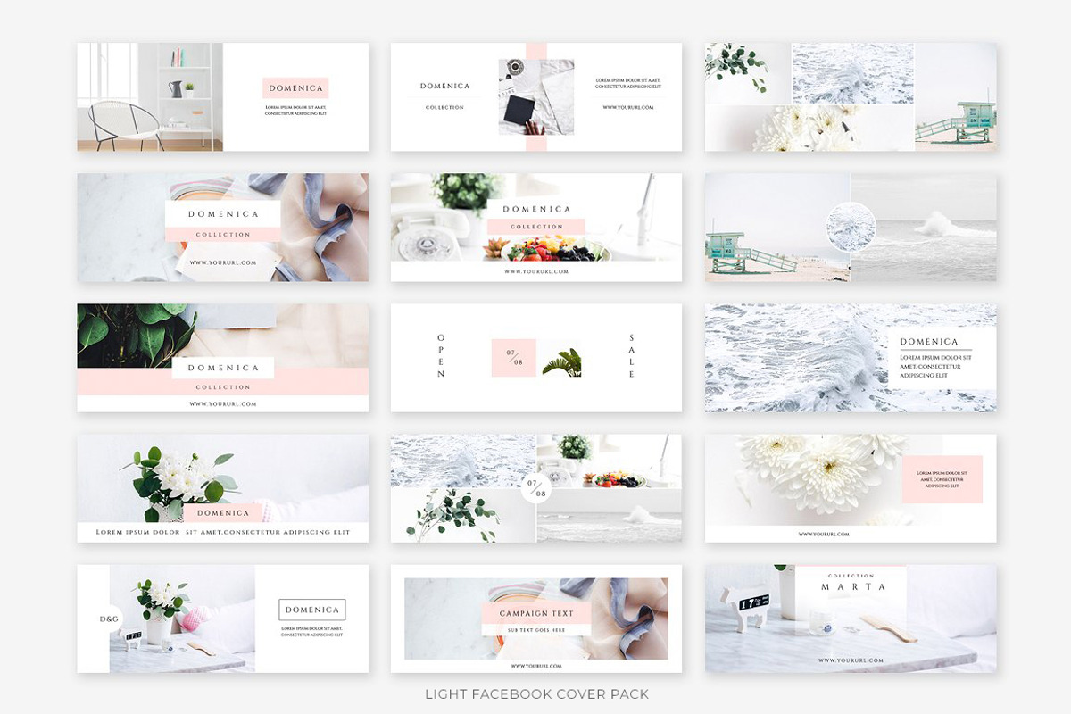 Clean Facebook Cover Bundle, a Social Media Template by Swiss_cube (Photo 4 of 6)