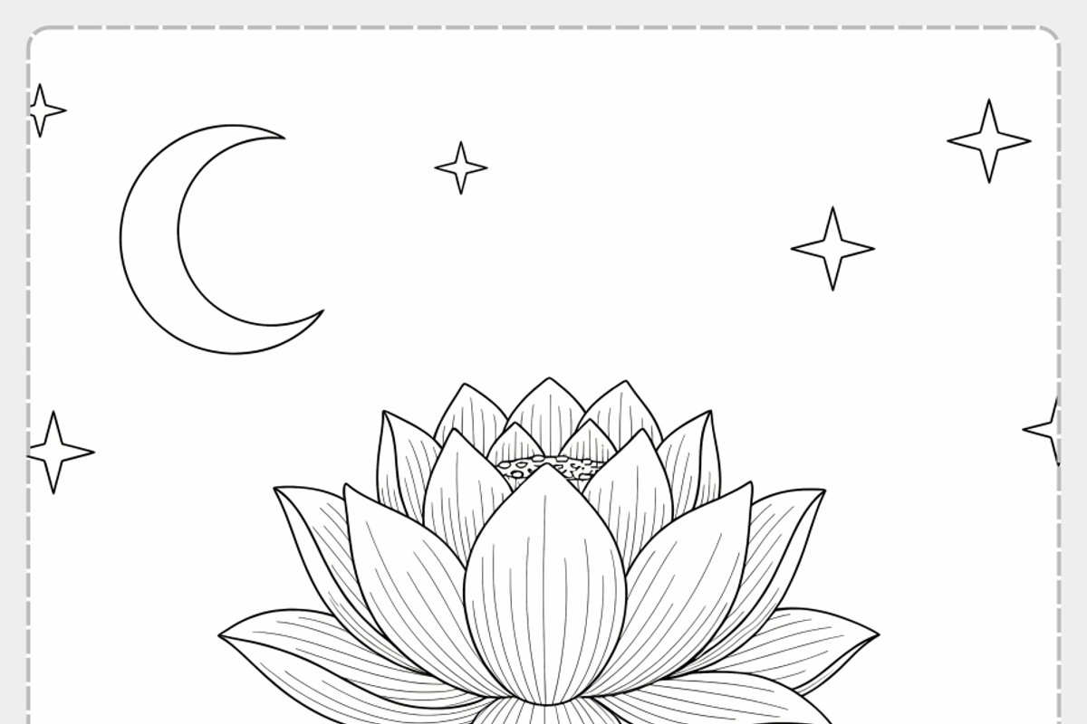 Manifestation Coloring Page, a Person Illustration by Nuvame Arts & Designs (Photo 17 of 27)