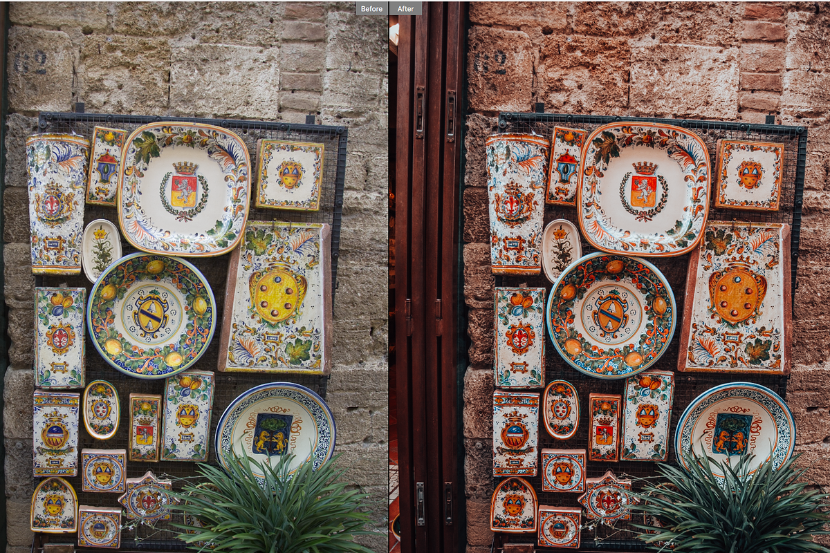AMBER LIGHTROOM MOBILE PRESET preview 4