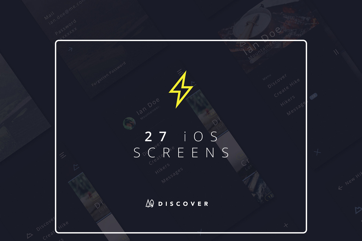 66% OFF - Discover UI Kit  iOS, an UI Kit Template by North&Nano (Photo 4 of 5)