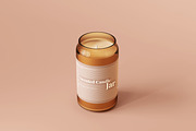Amber Glass Candle Mockup Bundle, a Packaging Mockup by pmvch (Thumbnail 112 of 135)