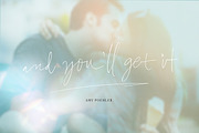 Charlotte Script with 120 ligatures, a Script Font by Blessed Print (Thumbnail 6 of 19)