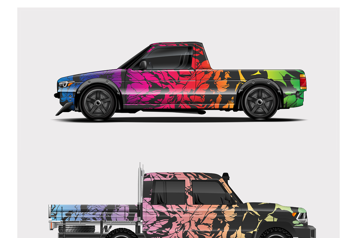 Patriotic Grunge Flag Designs, a Seasonal Illustration by CarWrap design (Photo 2 of 4)