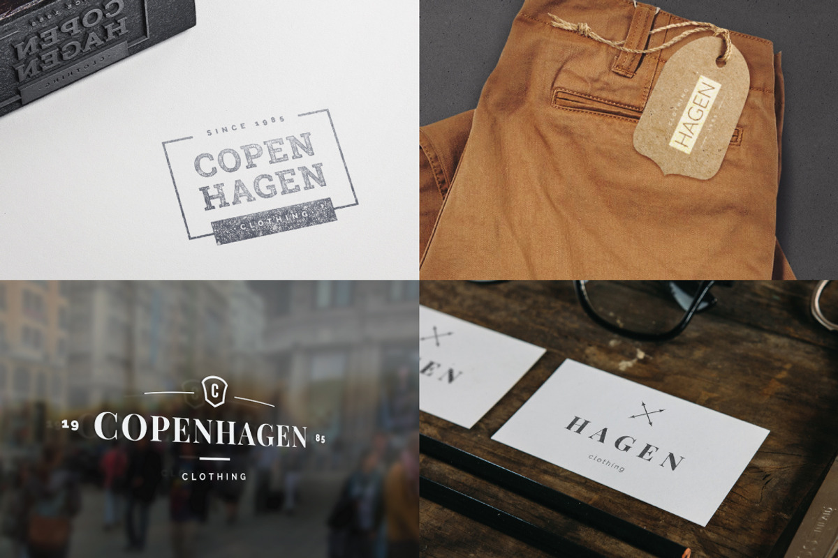 Copenhagen - 25 Minimalistic Logos, a Branding & Logo Template by Mats-Peter Forss (Photo 2 of 4)