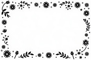 Hand Drawn Floral Border Set, an Illustration by BIPLOB EXPERT (Thumbnail 3 of 10)