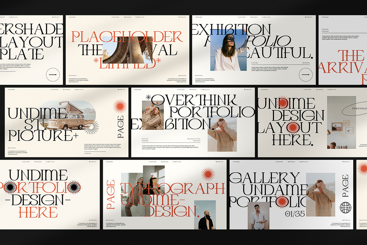 Undime Presentation Template preview 2