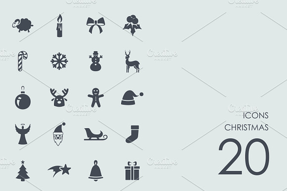 Merry Christmas Icons