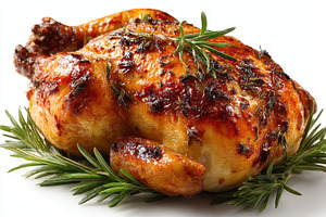 Roasted Rosemary Chicken Delicious F, a Photo by Pixeness Studio