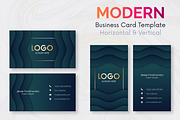 Modern 50 Business cards Bundle, a Business Card Template by M6 Gallery (Thumbnail 45 of 52)