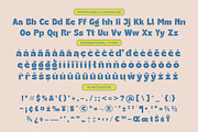 Theleo Blues Bold Retro Sans, a Serif Font by timelesstype.co (Thumbnail 19 of 20)