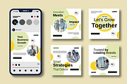 Corporate Business Social Media Post, a Social Media Template by MightyDesign (Thumbnail 2 of 8)