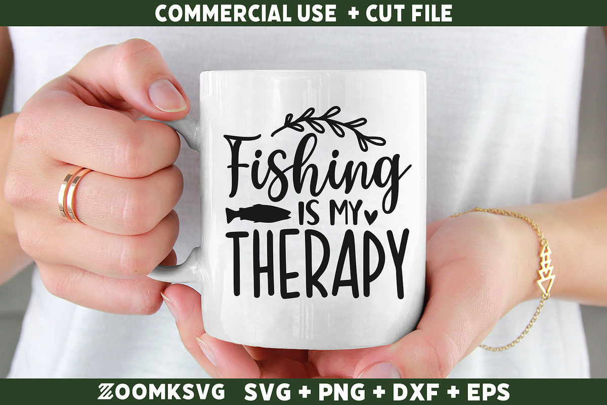 Fishing SVG Bundle 20 Designs, an Illustration by ZoomkSVG (Photo 12 of 41)