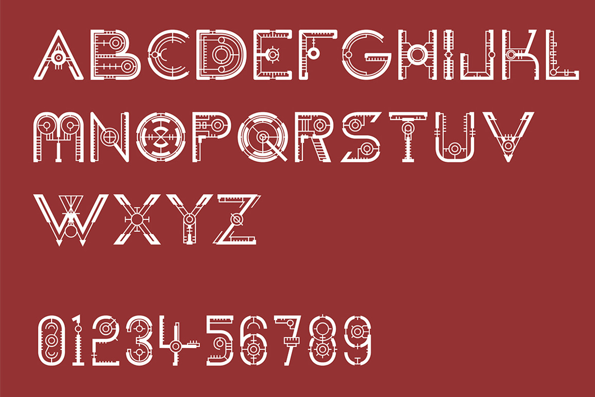 Juk02 Typeface preview 3