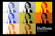 Vintage Halftone Grain Effect, an Action Add-On by liptouse (Thumbnail 2 of 8)
