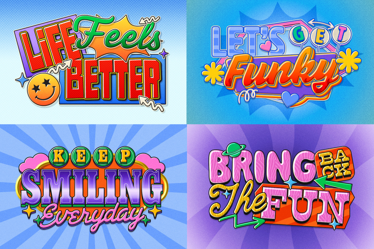 Retro Pop Comic Text Effect, a Layer Style Add-On by Matsero (Photo 3 of 4)