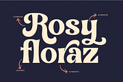 Floretta - Classy Retro Serif Font, a Serif Font by Font Liner (Thumbnail 2 of 10)