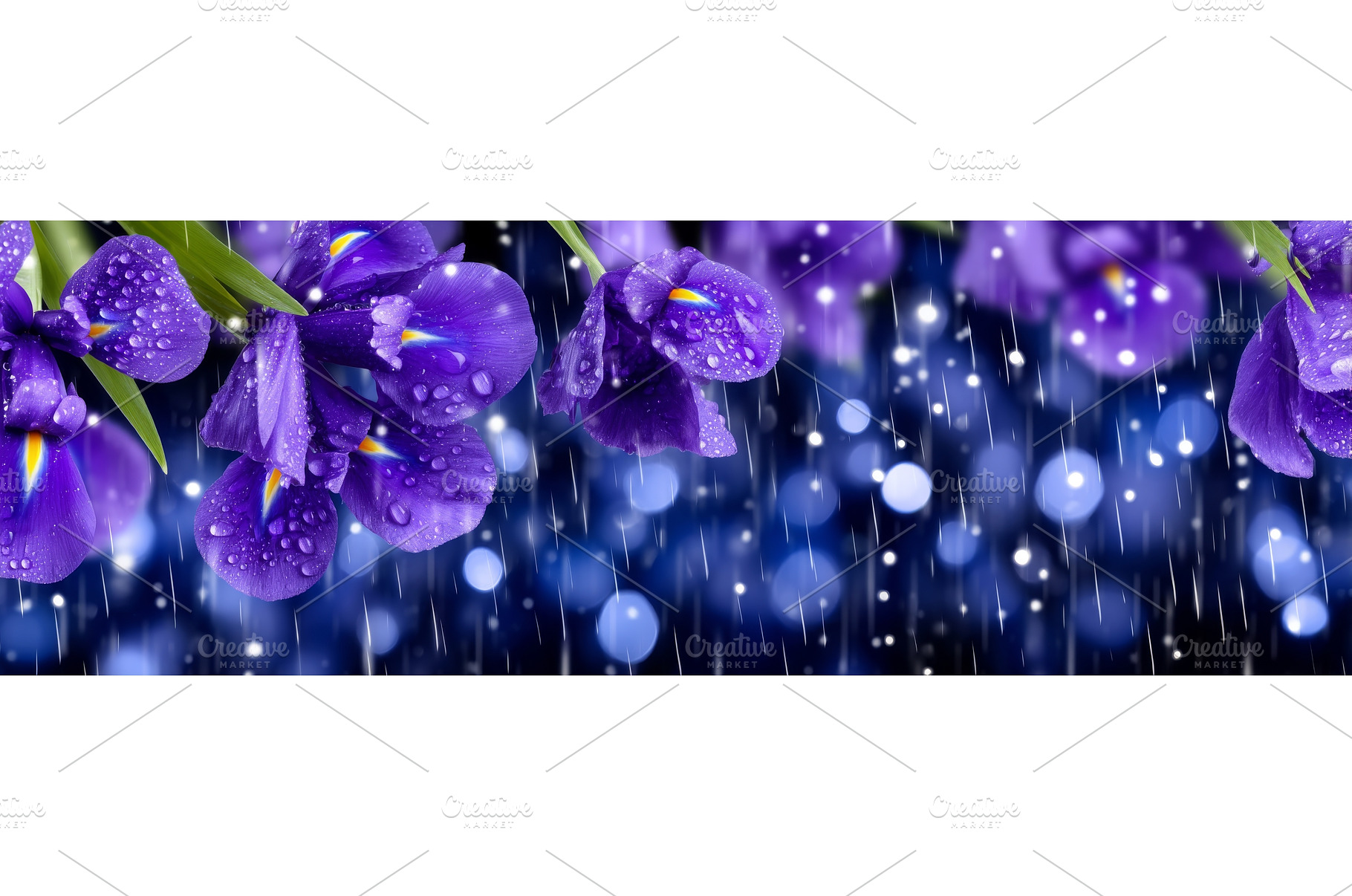 A close-up view of a blue blossom, a Nature Photo by ZinetroN