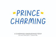 Prince Charming Font, a Handwritten Font by Miss Tiina (Thumbnail 1 of 5)