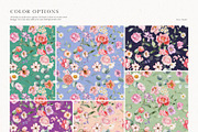 FLORAMA 6 Floral Seamless Patterns, a Pattern Graphic by Veris Studio (Thumbnail 26 of 34)