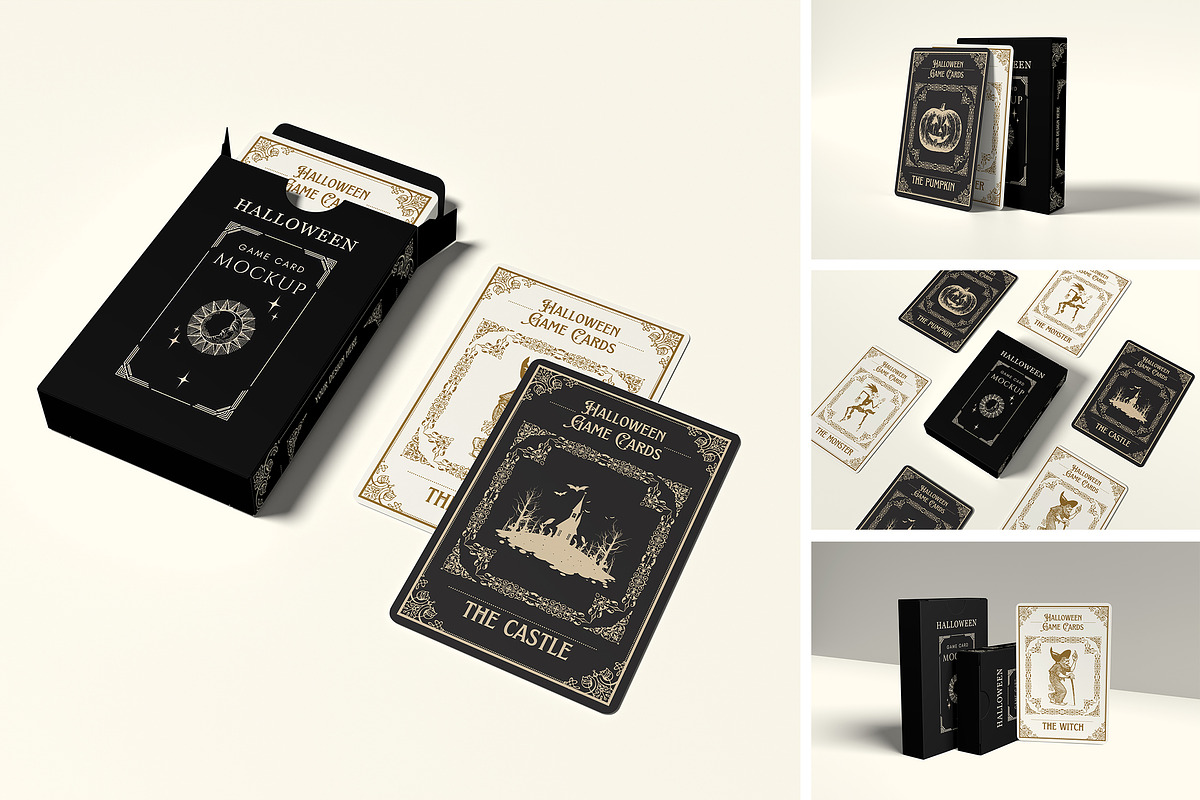 Game Card mockup, a Product Mockup by xavier_studio (Photo 1 of 4)