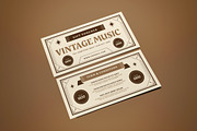 Vintage Music Voucher, a Card Template by graphicook (Thumbnail 3 of 3)