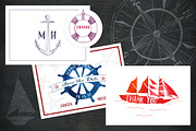 Nautical & Knot Vector Illustrations, an Illustration by becky nimoy (Thumbnail 2 of 2)