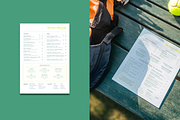 Restaurant Menu Template for Canva, a Branding & Logo Template by Soigné Branding Studio (Thumbnail 2 of 3)