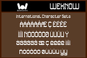 The Bridge font, a Slab Serif Font by weknow (Thumbnail 8 of 8)