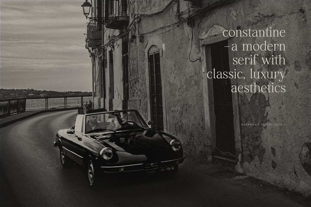 Constantine - Modern Serif, a Serif Font by Harmonais Visual (Photo 3 of 12)