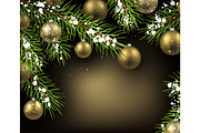 Big golden Christmas & New Year set, a Decorative Illustration by Vjom (Thumbnail 28 of 30)
