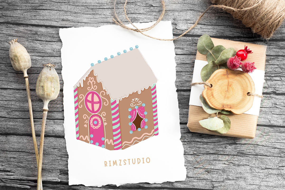 Candy House Isometric Graphic, an Illustration by RimzStudio (Photo 3 of 4)