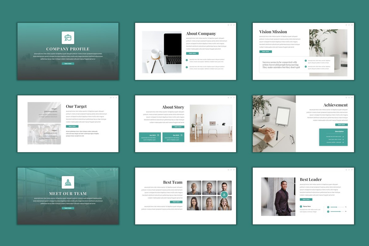 Honour - Powerpoint Template, a Presentation Template by Eighteen Studio (Photo 3 of 4)