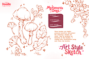 Art-Style Outline Brushes, a Brush Add-On by TheDoodleSweets (Thumbnail 3 of 4)