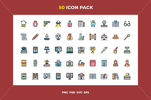 Literature icons, an Outline Icon by Wencory