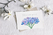 Watercolor Purple Flowers clipart, a Graphic by WatercolorAnn (Thumbnail 5 of 5)
