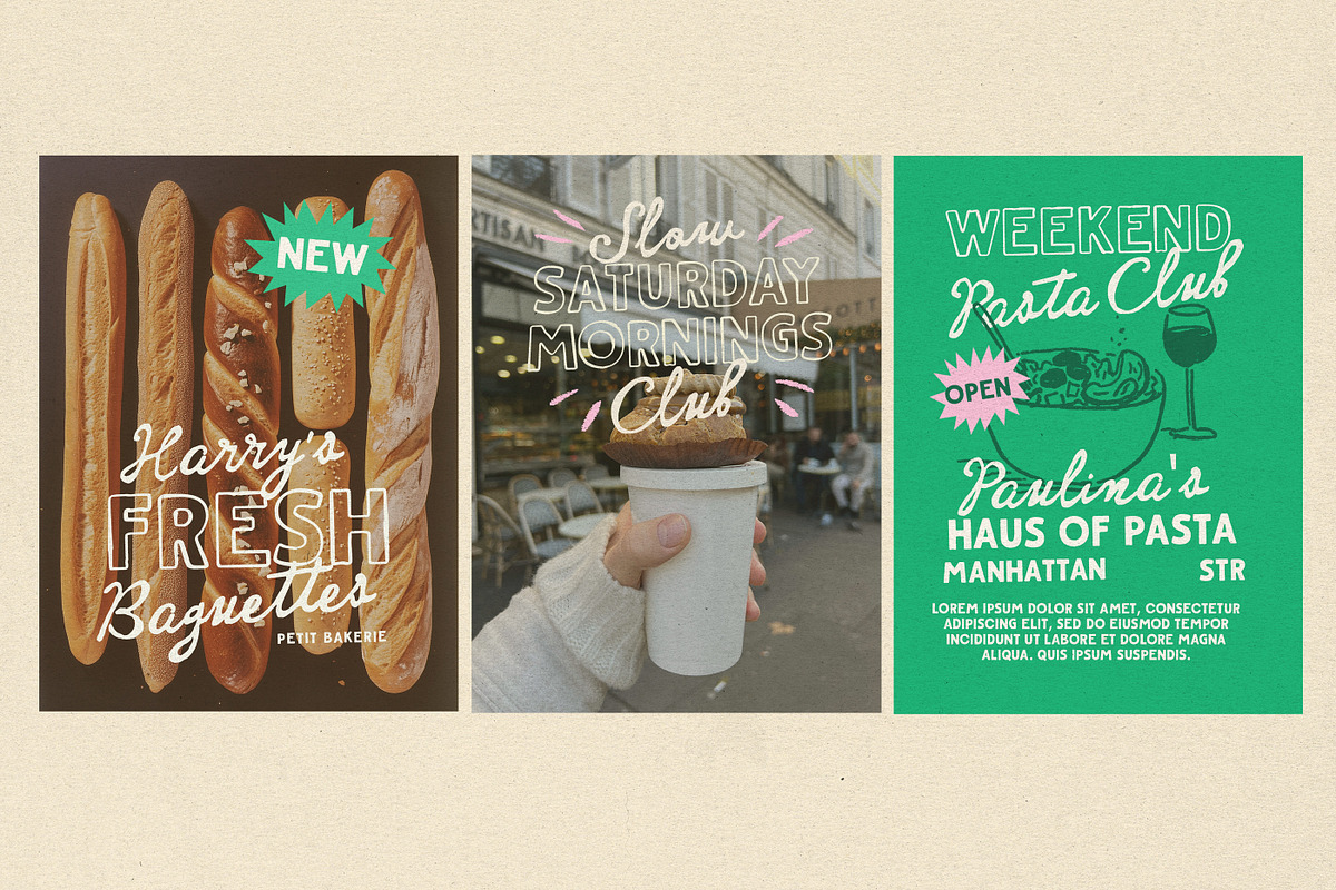 Cantina Riviera Font Duo, a Handwritten Font by Nicky Laatz (Photo 4 of 24)
