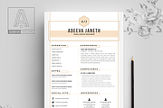 Simple Resume Template Jannah, a Resume Template by AdeevaResume (Thumbnail 3 of 4)