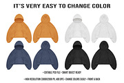 Vintage Cropped Hoodie Mockup PSD, a Hoody Mockup by std.badboy (Thumbnail 2 of 4)