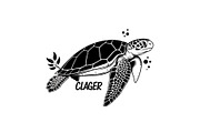 50 Sea Turtle Vector Silhouette Bund, an Illustration by jahid234 (Thumbnail 27 of 51)