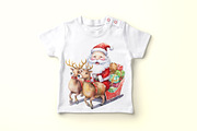 Santa Claus Clipart, Christmas Png, a Decorative Illustration by vivastarkids (Thumbnail 3 of 4)