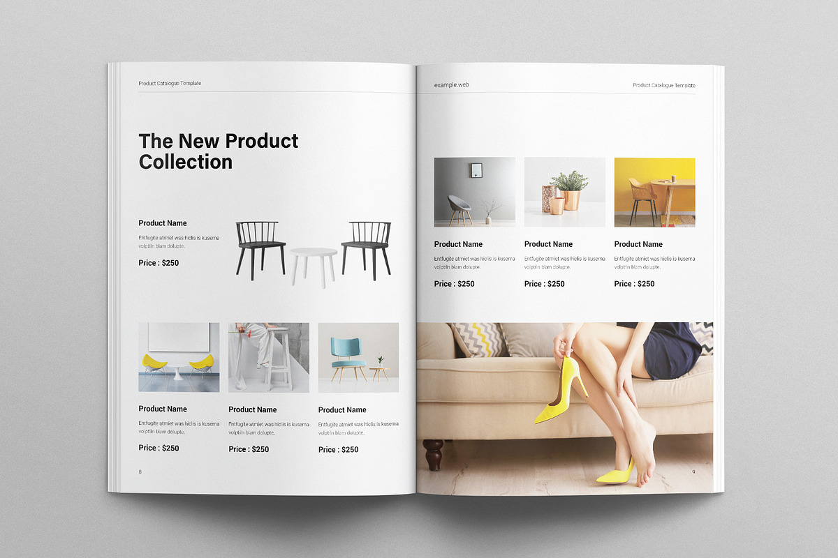 Product Catalog Template, a Brochure Template by E-Type (Photo 4 of 7)