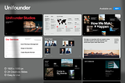 Unifounder Portfolio Keynote, a Presentation Template by Unich Design Bureau (Thumbnail 1 of 7)
