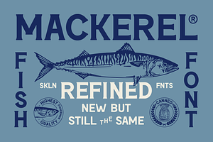 SFC Mackerel (Refined) - Font Duo