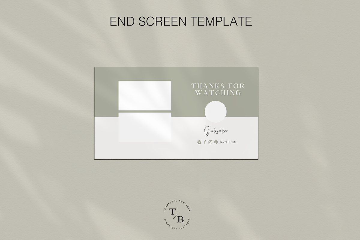 YouTube Channel Branding Kit ~ Canva, a Social Media Template by Templates Boutique (Photo 6 of 8)