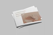 Landscape Brochure Mockup, an Advertising Mockup by Se٧enStudio (Thumbnail 2 of 5)