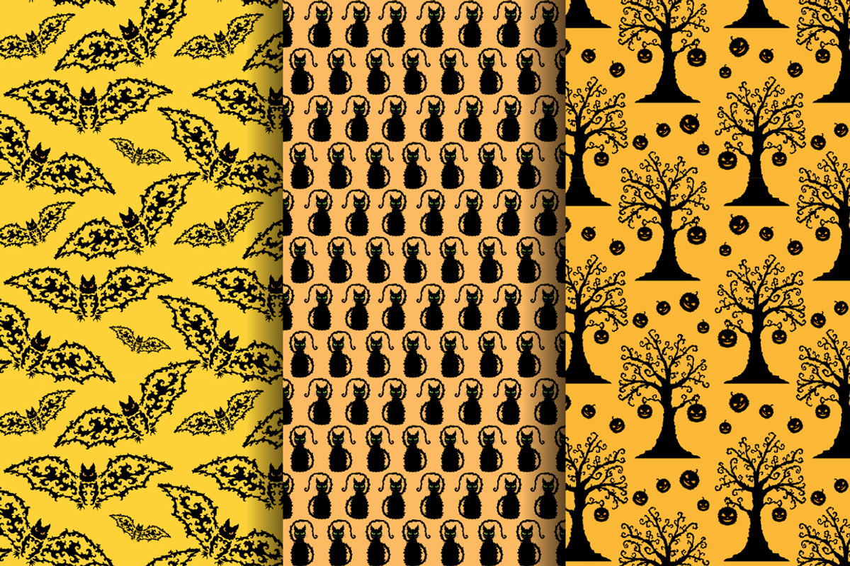 Halloween Patterns preview 3